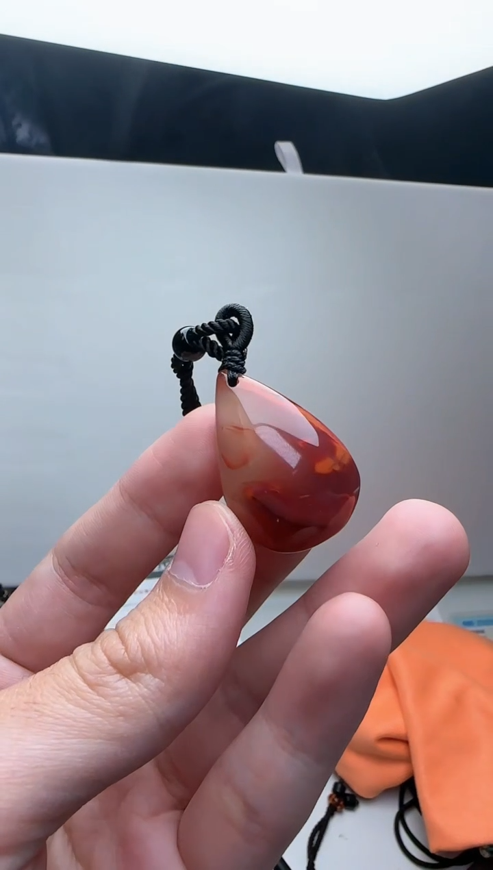 【闪购商品】南红玛瑙吊坠(不含链)未镶嵌水滴吊坠67