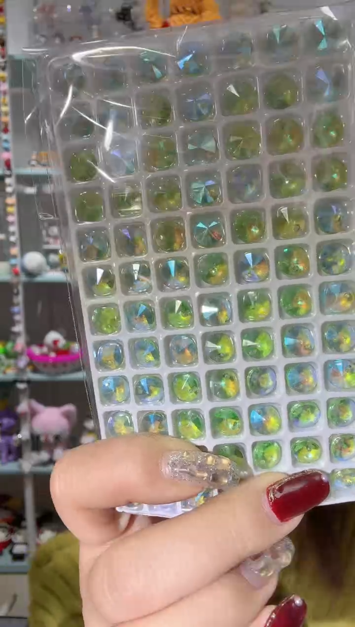 玻璃3070卡8华子飞碟片100个春天绿