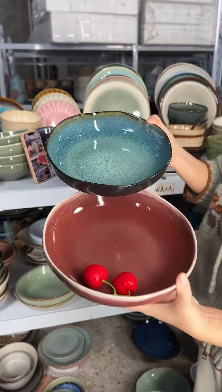 陶瓷外贸尾货瑕疵满20包邮X2深盘H5B/MW