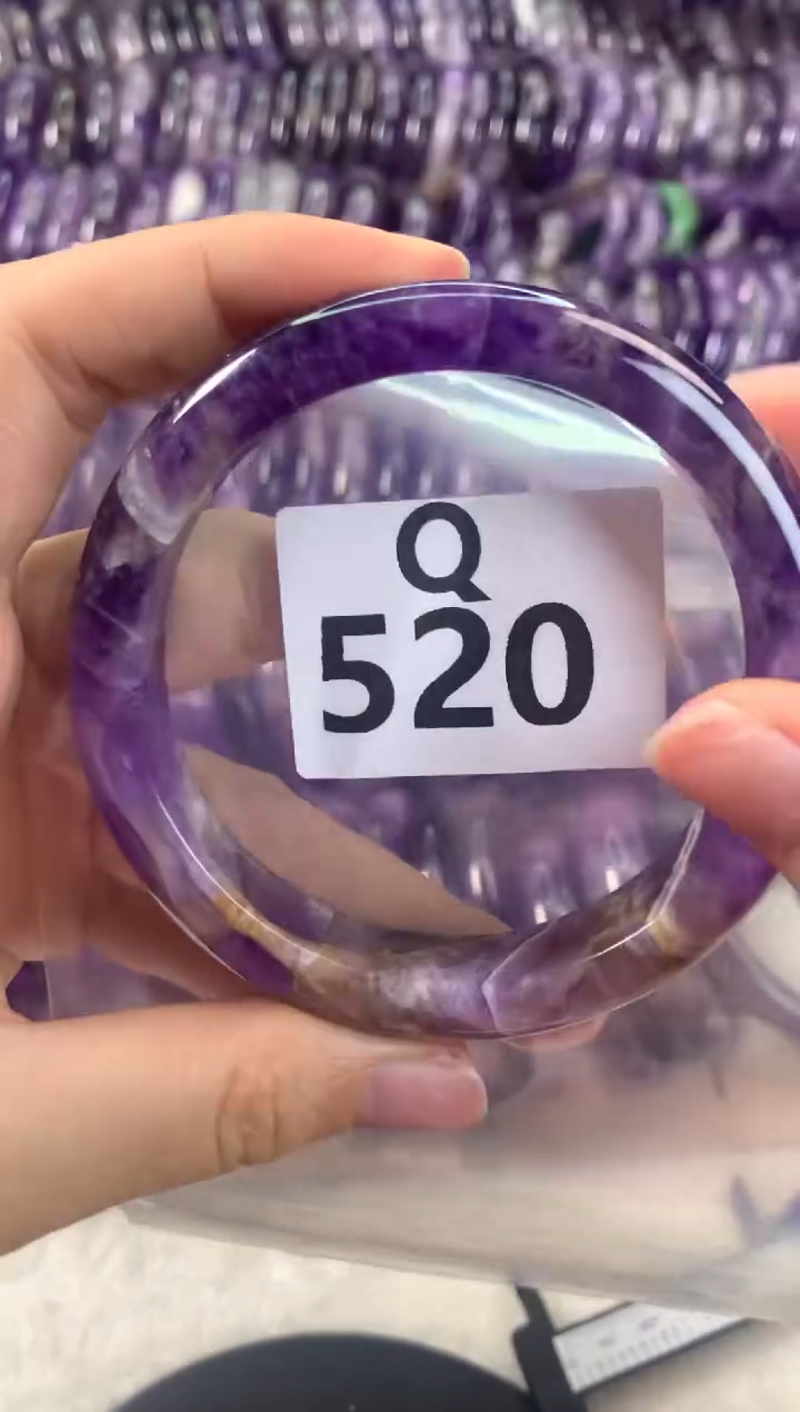 【闪购商品】水晶水晶手镯Q未镶嵌520-61