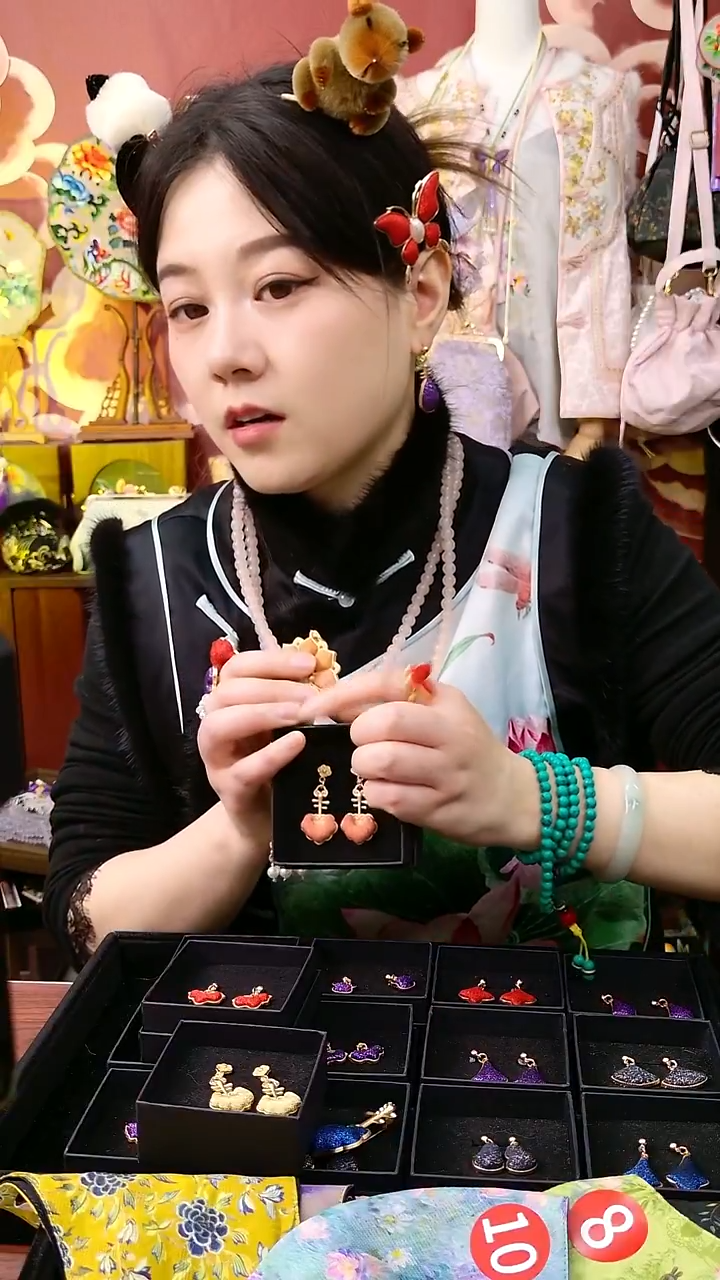 非遗缂丝套装好美