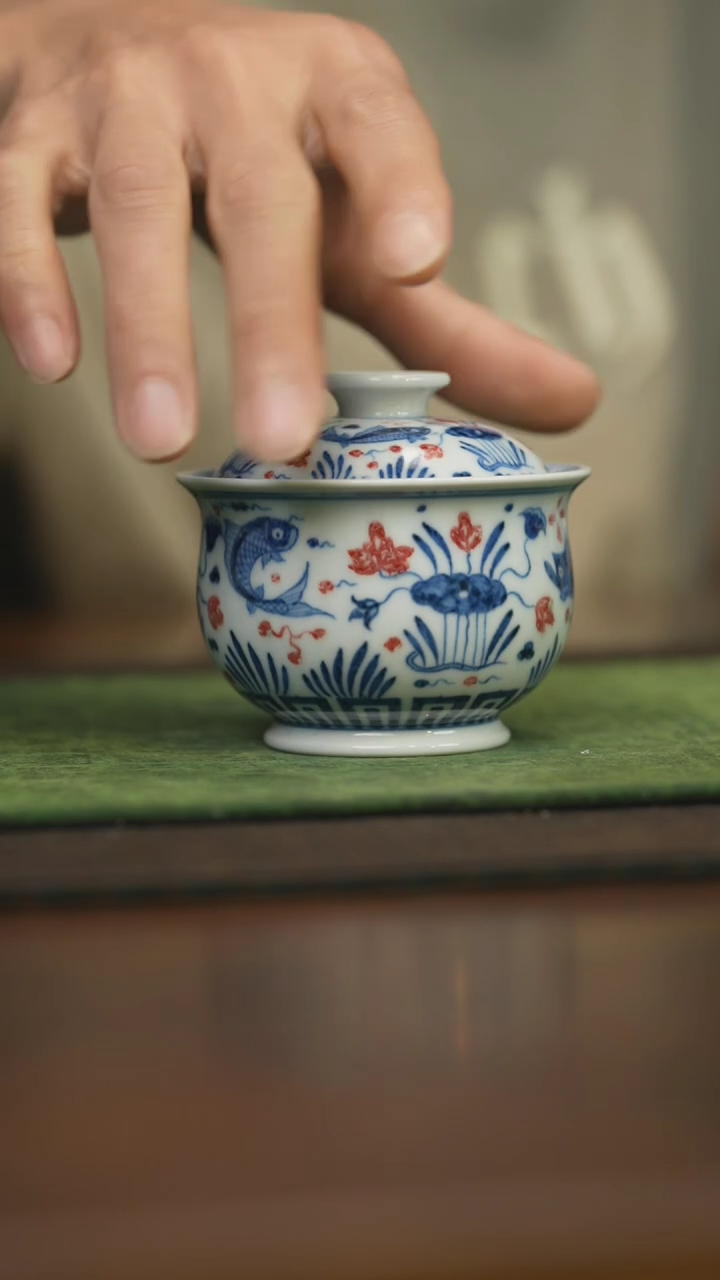 【闪购商品】杯柴窑青花破价福利