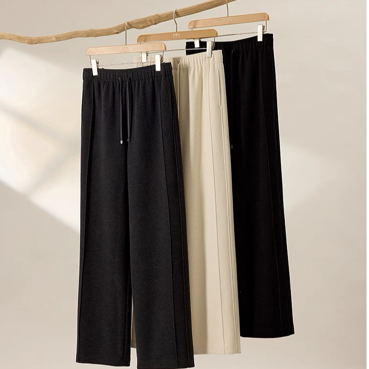 期待已久的糯米裤！巨舒服的高腰休闲裤秋冬新款裤子