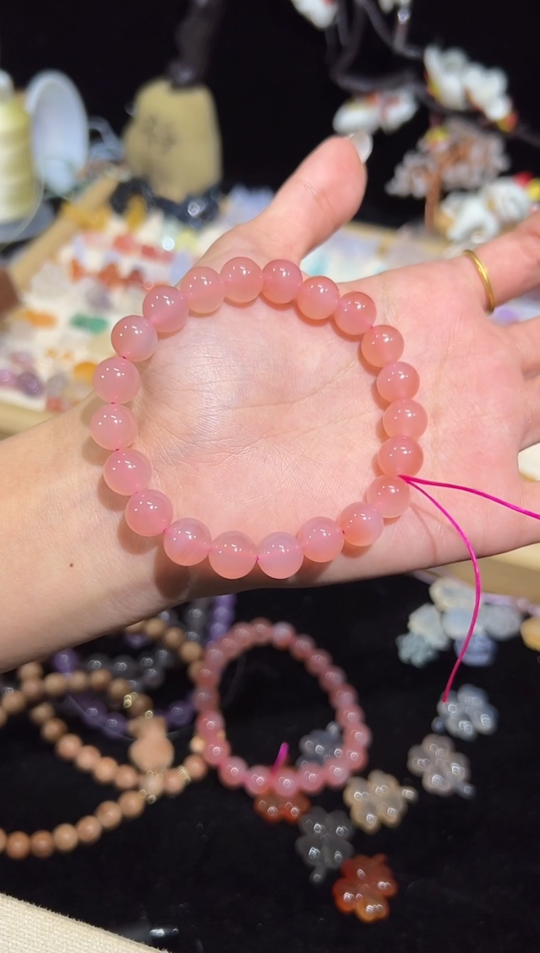 A452盐源手串裸发