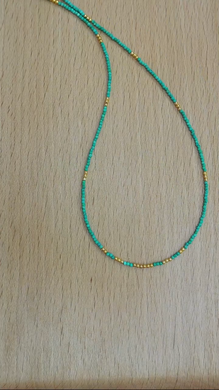 未镶嵌绿松石项链发货一件