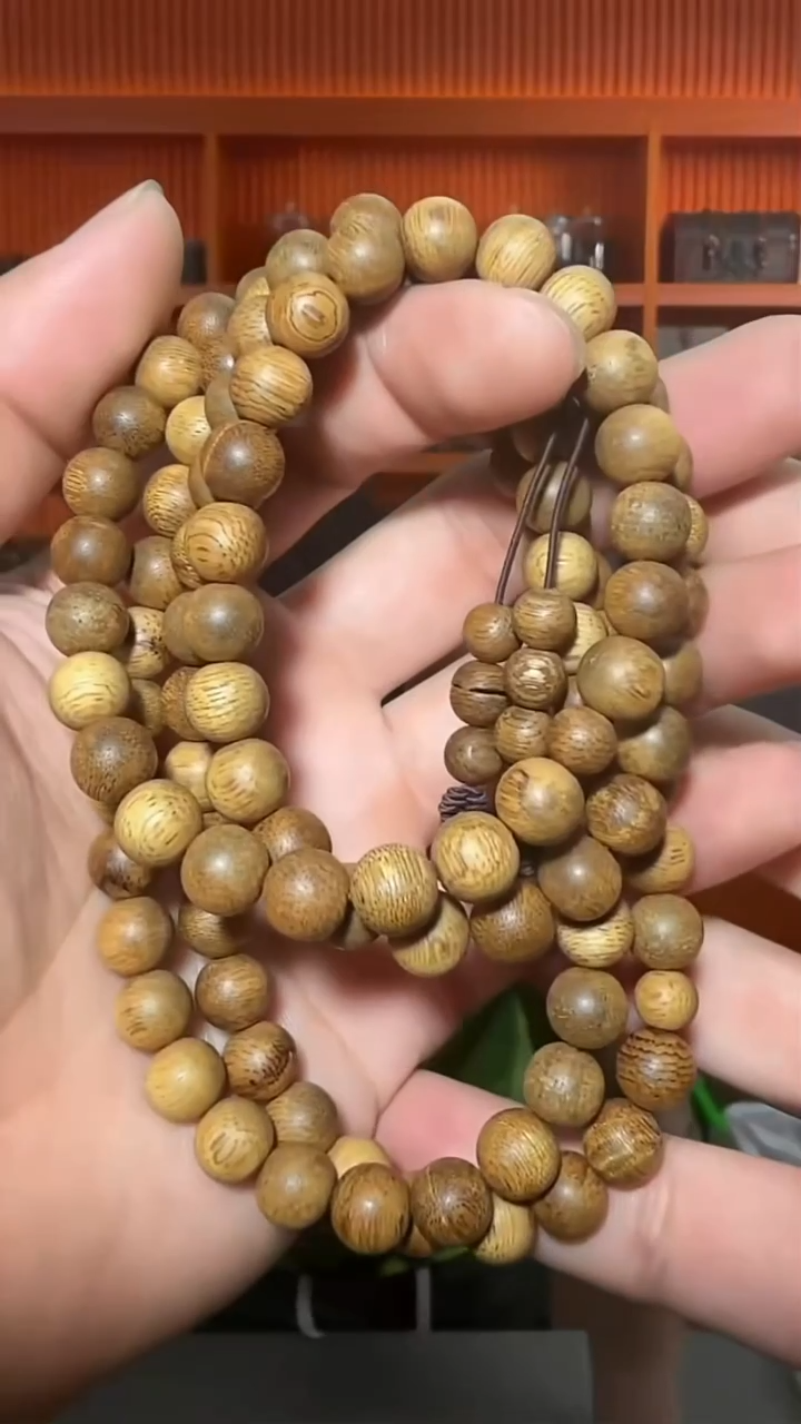 沉香手串38号长串黄油阁0.8多样性发一