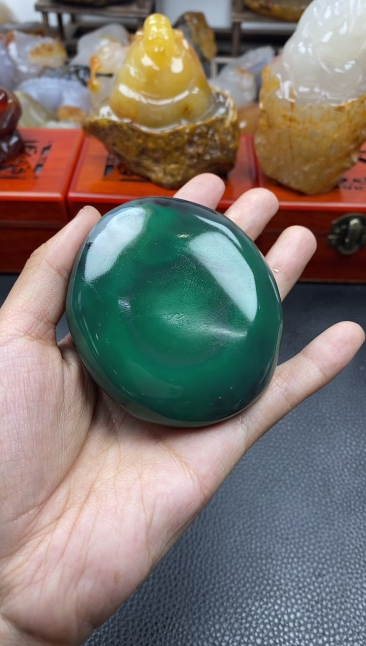 【闪购商品】玛瑙/玉髓未镶嵌手把00
