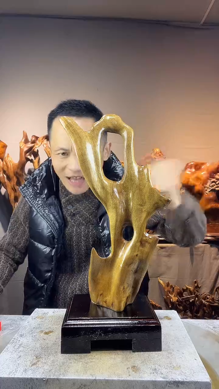 金丝楠苇**来小叶桢楠随行摆件4