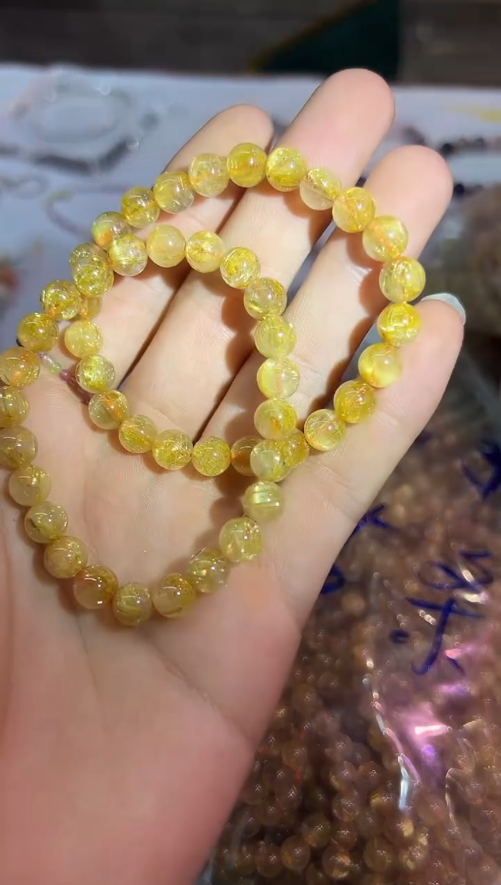 未镶嵌手链水晶多样性发其一