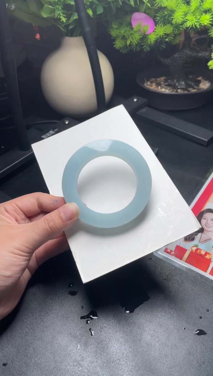 【闪购商品】定制翡翠手镯未镶嵌定制手镯XCZB7/DZS