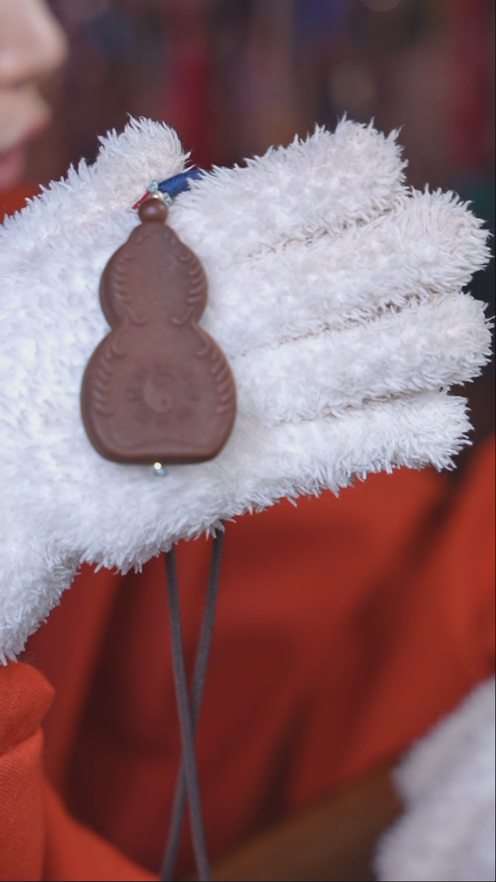 【闪购商品】泥塑龙涎念慈八卦葫芦脖挂款式