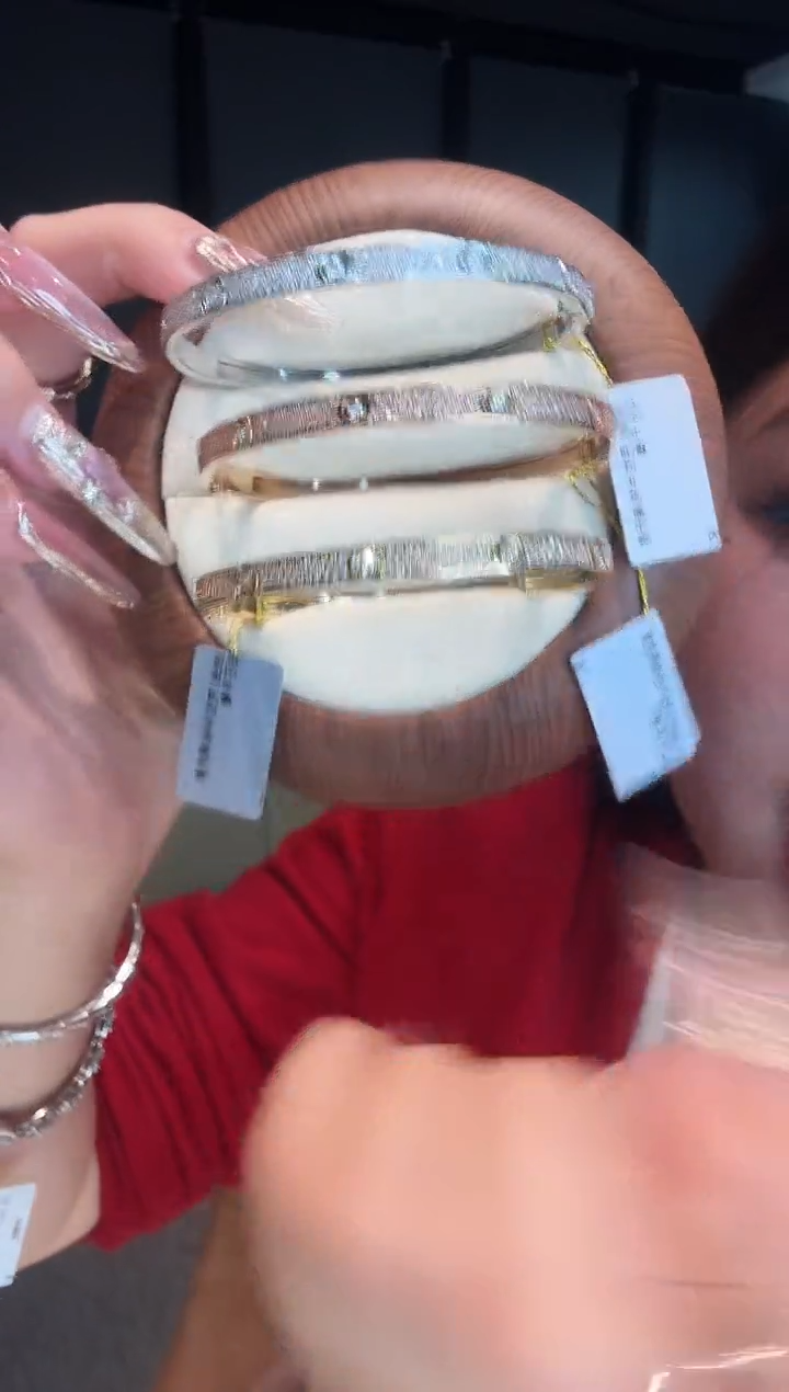 【闪购商品】钻石手镯18K金镶嵌满天星多样性发其一