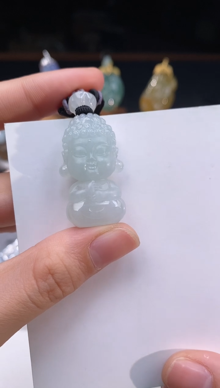 【闪购商品】翡翠吊坠(不含链)未镶嵌宝宝佛