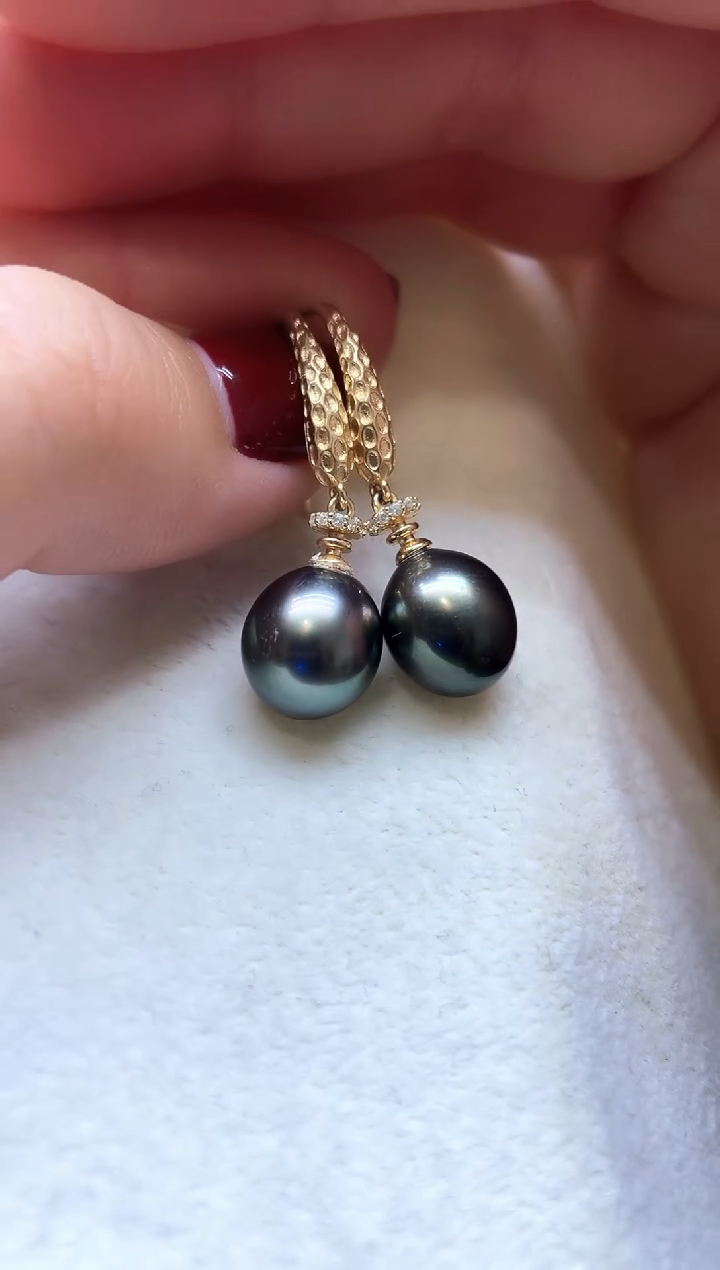 【闪购商品】海水珍珠耳饰银S925镶嵌2