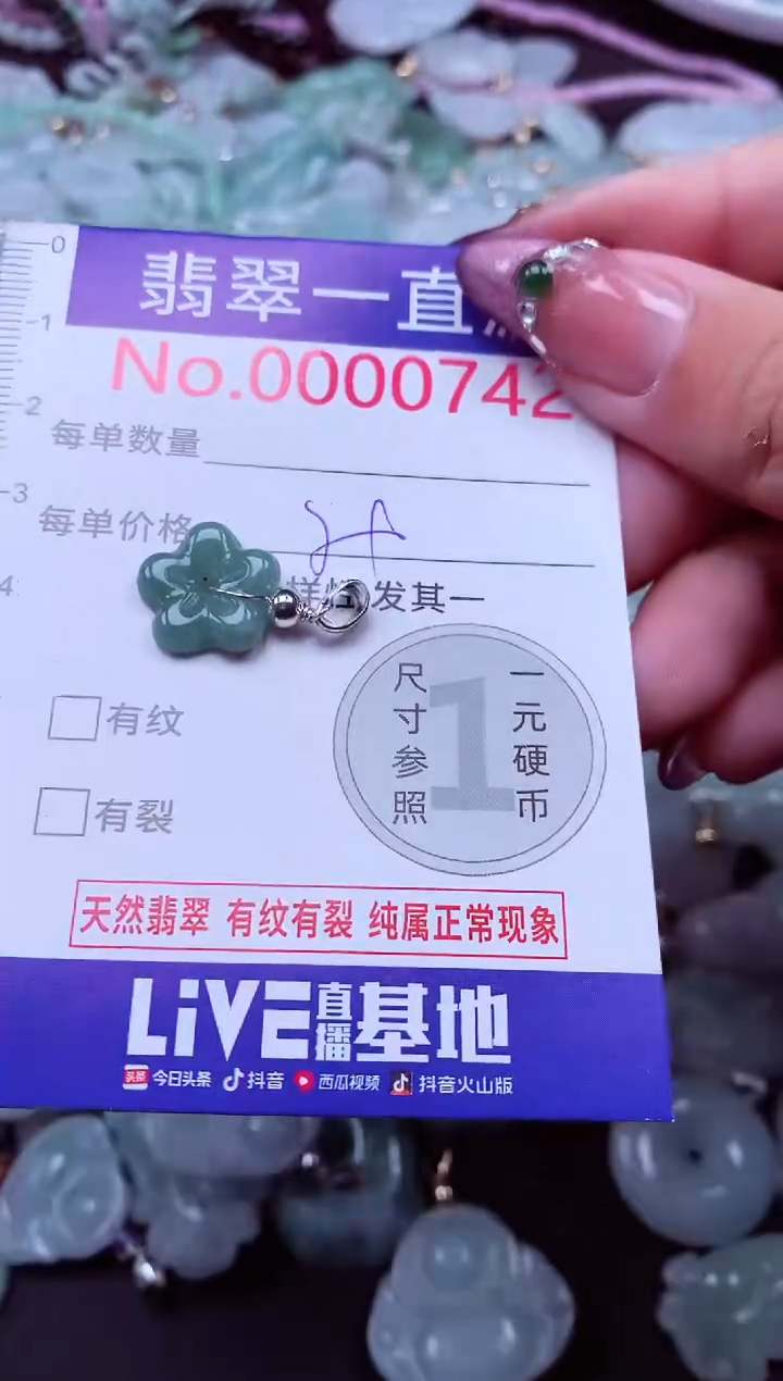 颈饰未镶嵌翡翠742