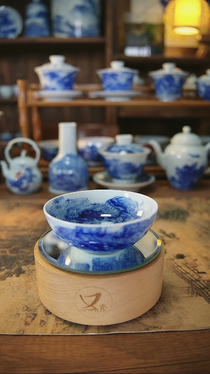 21景德镇手工手绘茶具