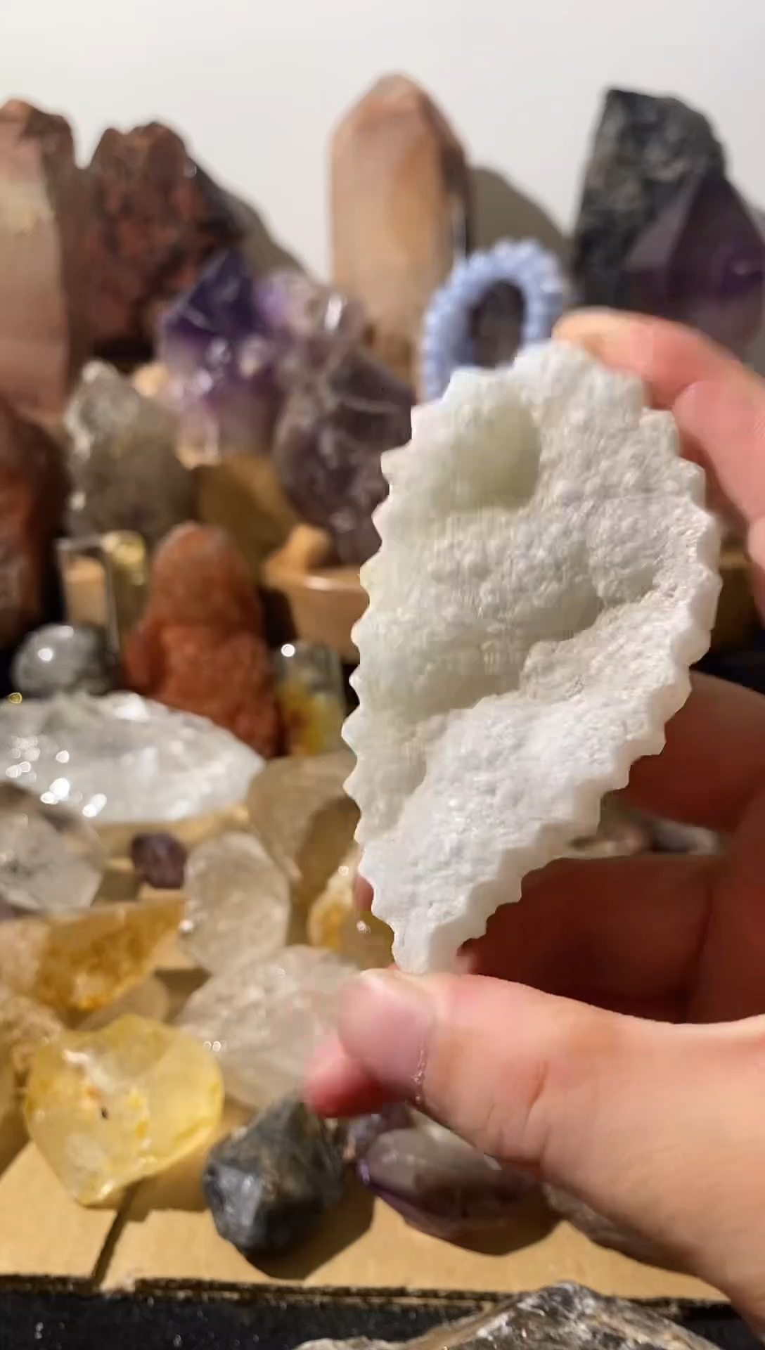 38未镶嵌水晶鱼眼石头