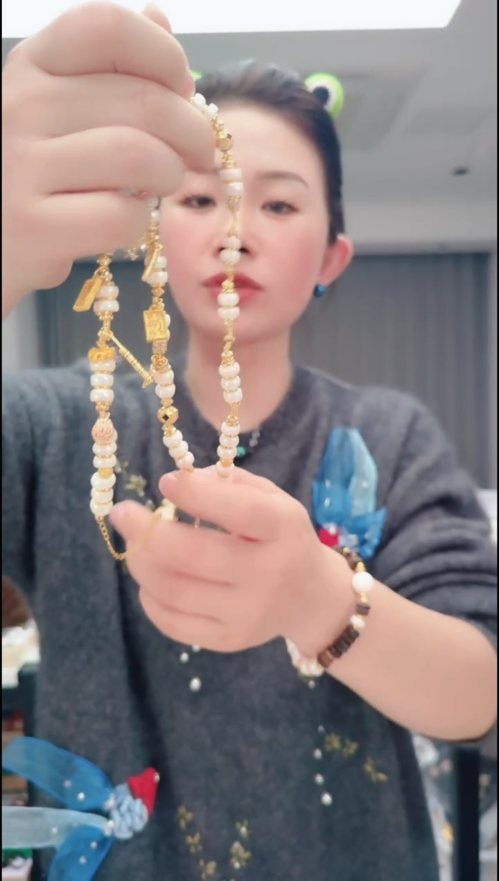 颈饰未镶嵌淡水珍珠2584手串