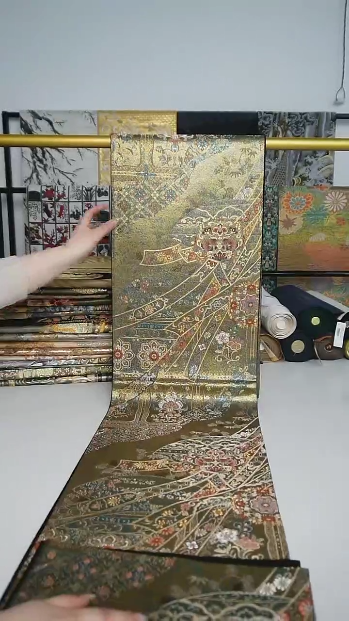 【闪购商品】织绣9 六通鸳鸯宝相花