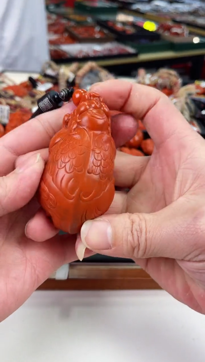 【闪购商品】南红玛瑙手把未镶嵌一个/条
