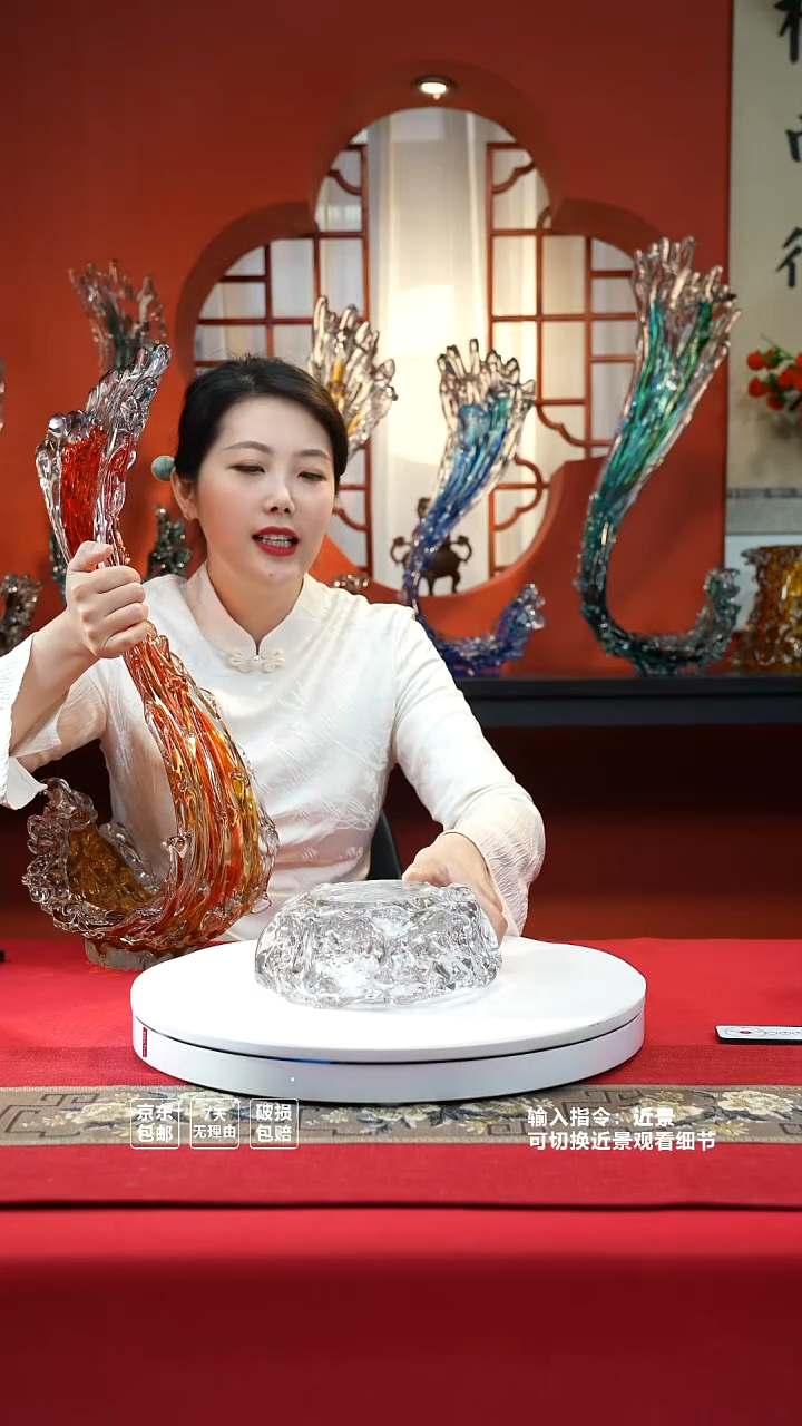 琉璃手工艺品风声水起