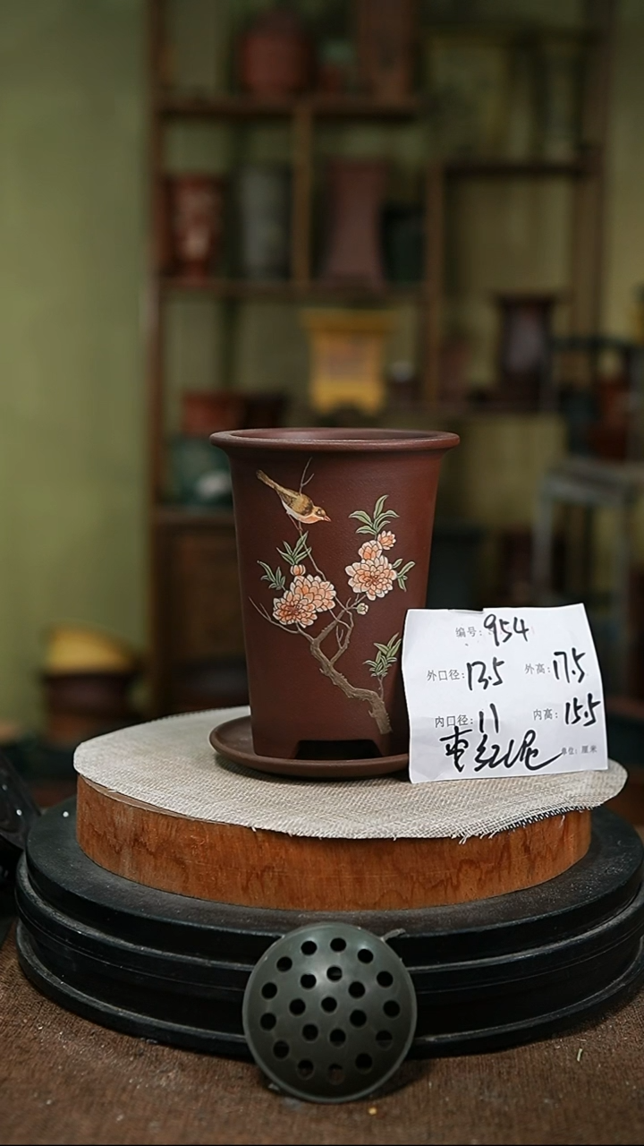 紫砂花盆紫砂花盆954+z