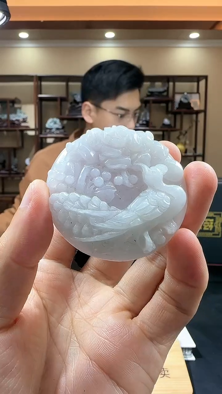 【闪购商品】定制翡翠未镶嵌L-@@SXSN21031