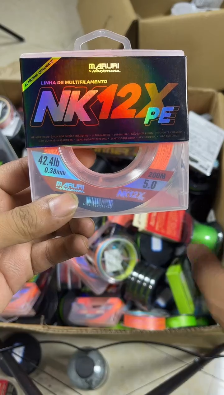 矶钓线5#----12X橙色路亚线200米尾货