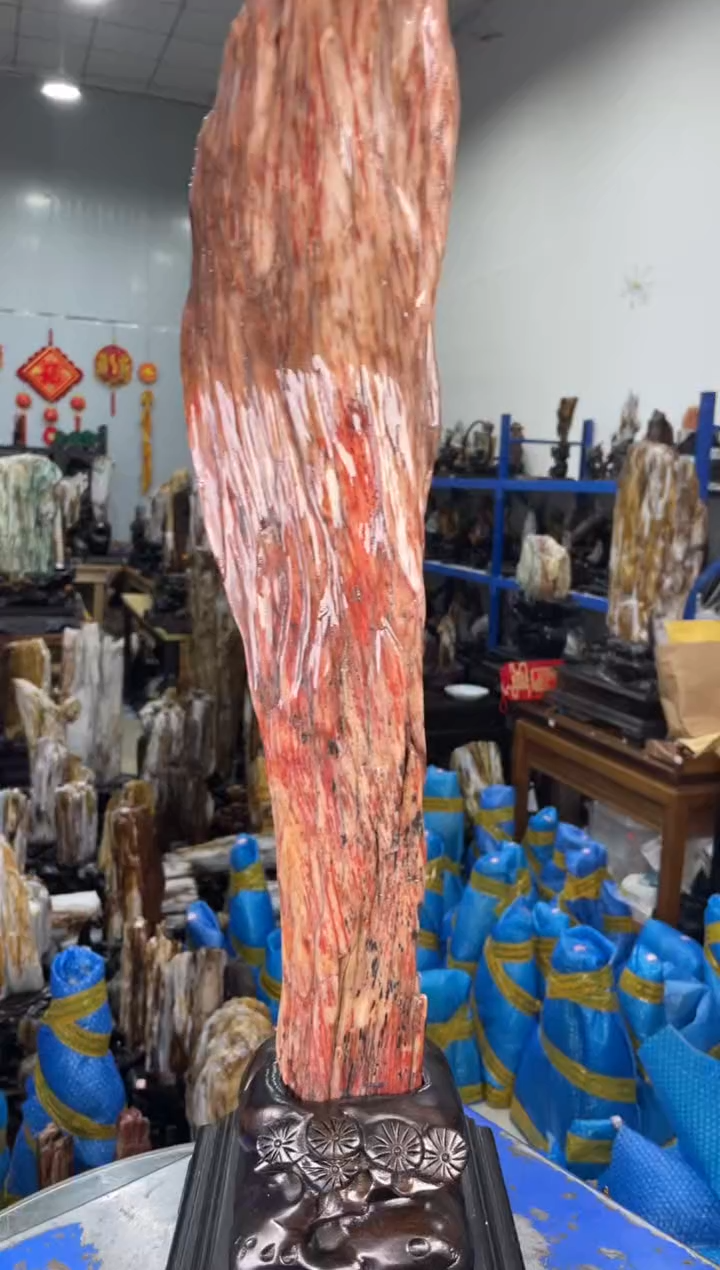 【闪购商品】硅化玉摆件未镶嵌49