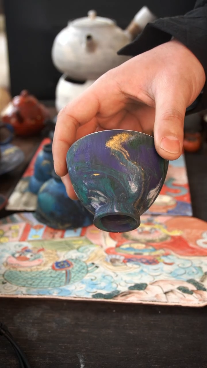 【闪购商品】其他632大漆杯小康茶器