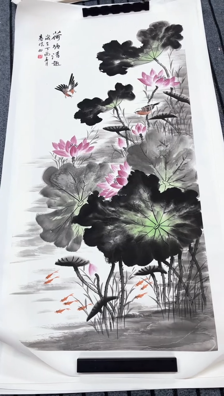 精品国画花鸟作品