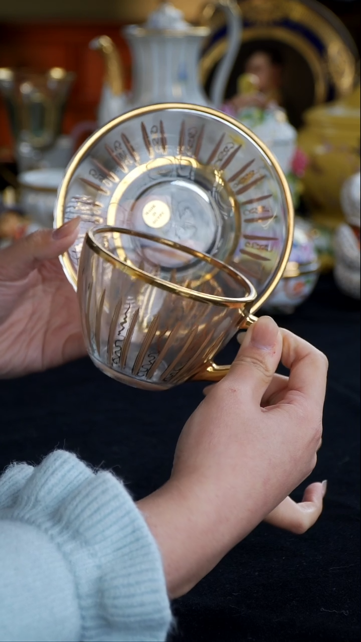 【闪购商品】搪瓷米多家中古器物 如图所示5487