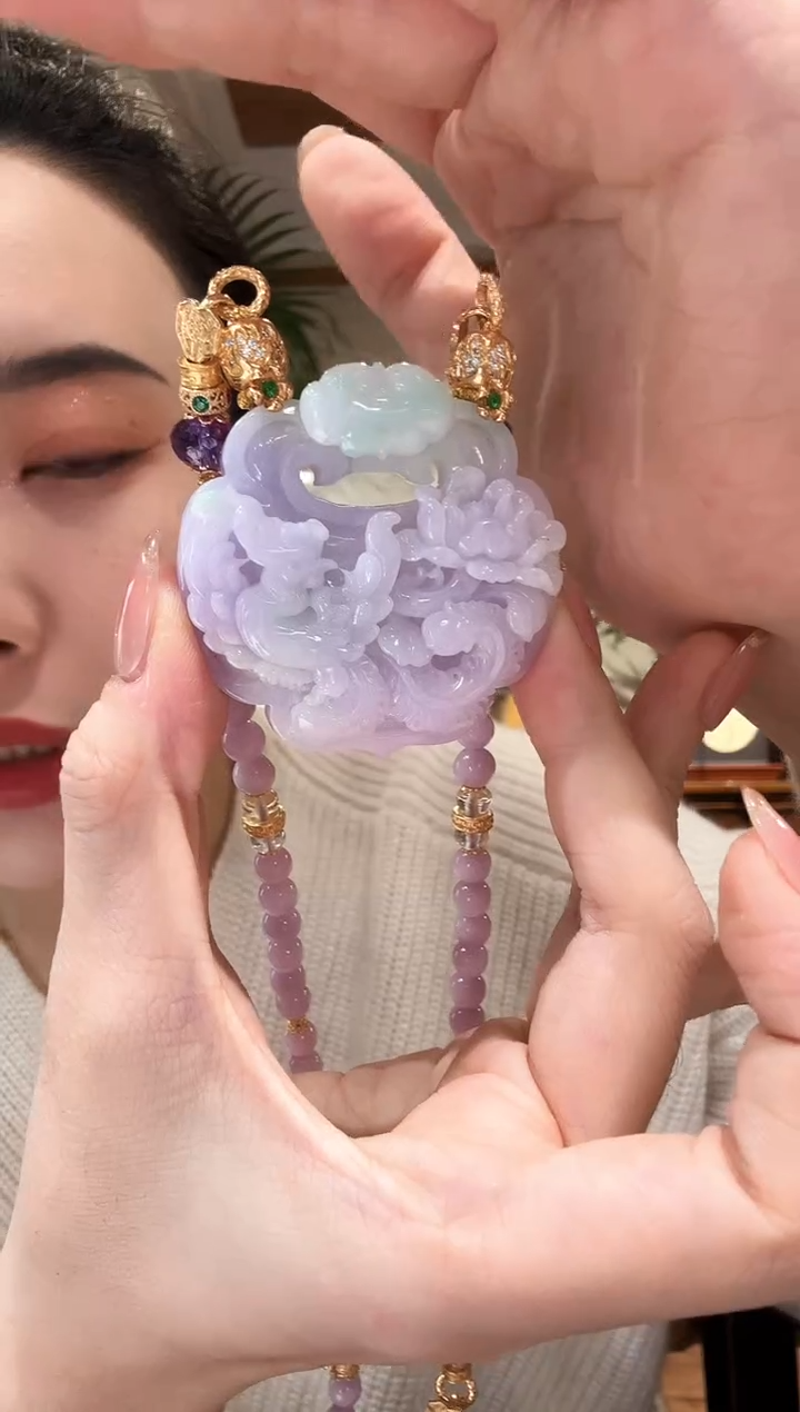 【闪购商品】翡翠颈饰未镶嵌国风