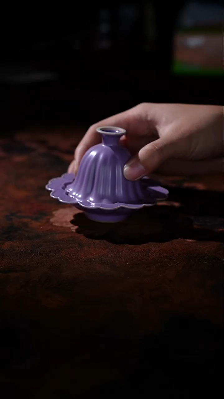 北溪堂-浮雕寓方壶配岱烨杯