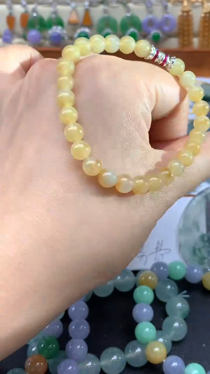 【闪购商品】翡翠手串未镶嵌317-天然翡翠