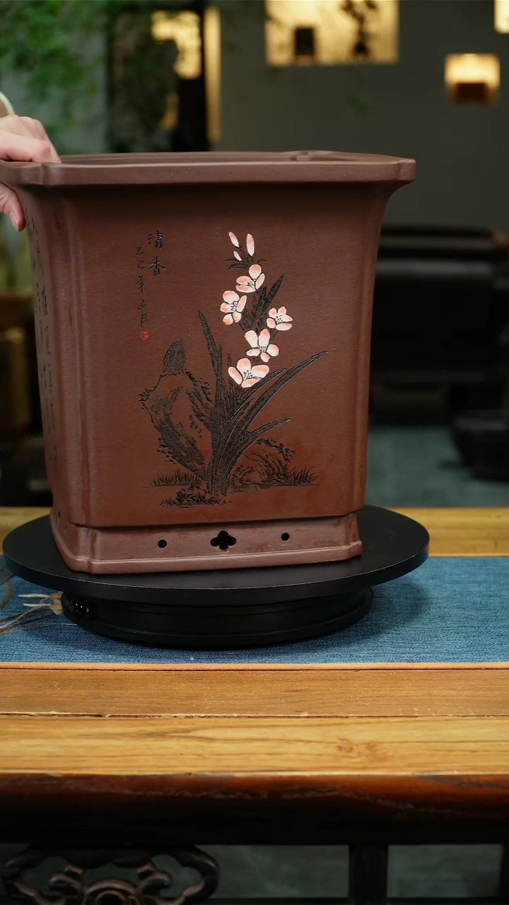 郭*精品兰花盆精品