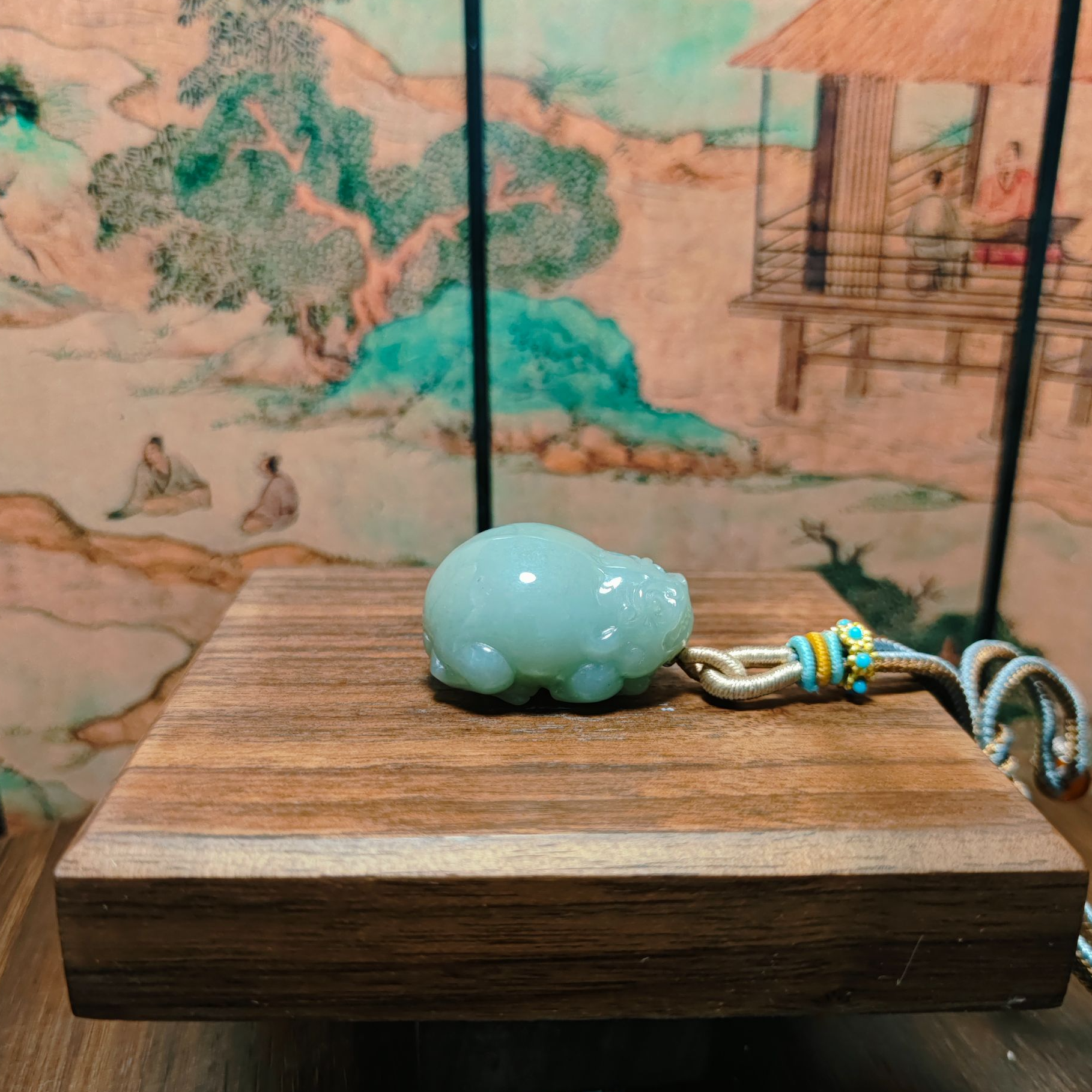 R和田玉貔貅吊坠0051