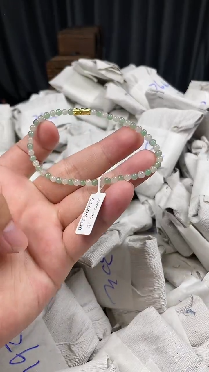 未镶嵌手链翡翠手串