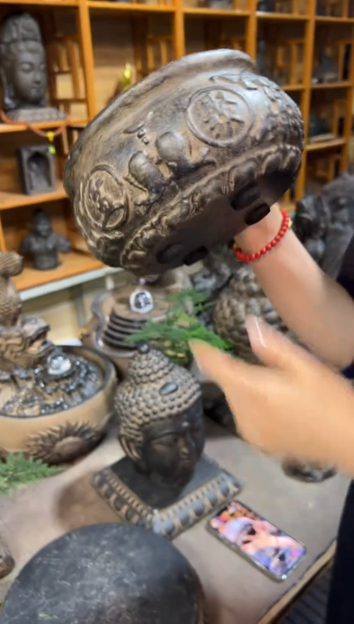 陶土【火山泥】聚宝盆