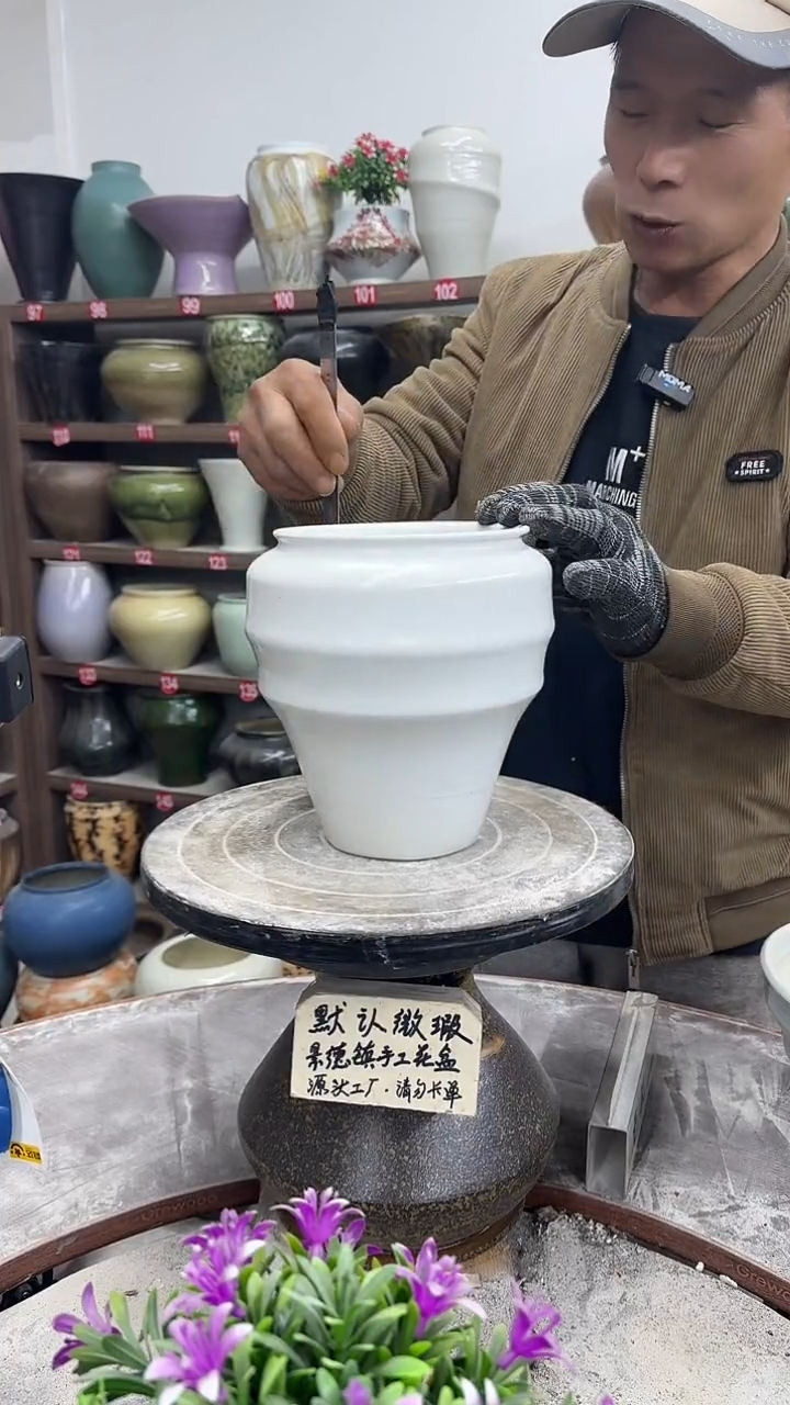 12-5-高20口13瑕-花盆