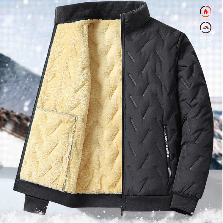 【三防三层面料】厚款收口袖保暖免烫短款棉衣棉服轻薄潮流新复古风