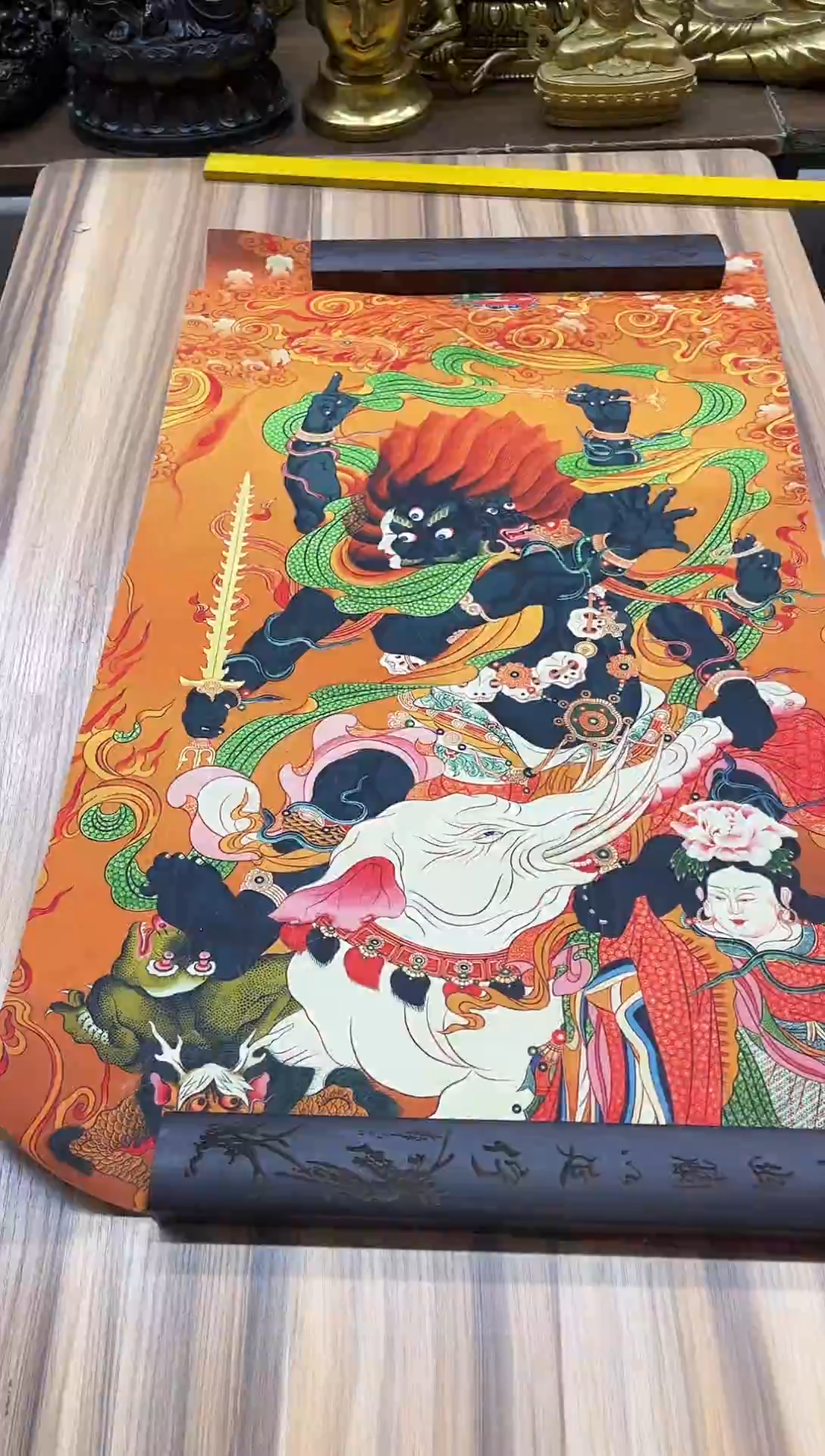 卷轴画精品挂饰 唐卡tk16031