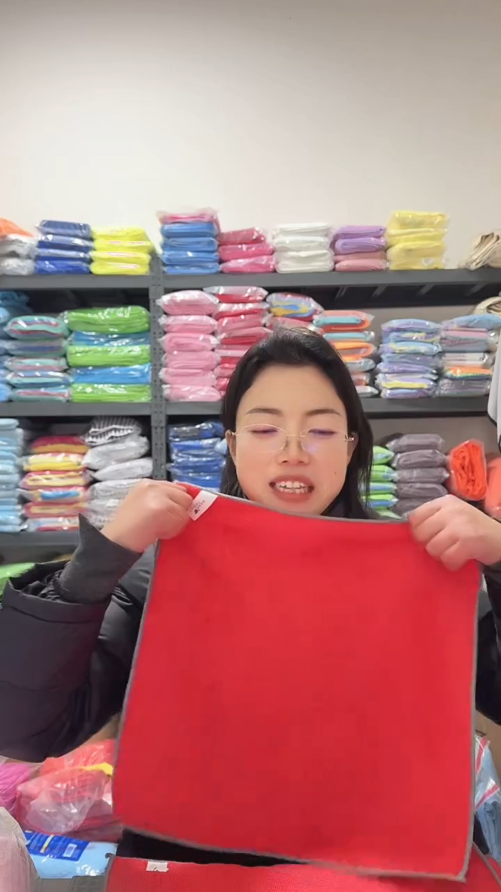 微纤维红色oeko---抹布