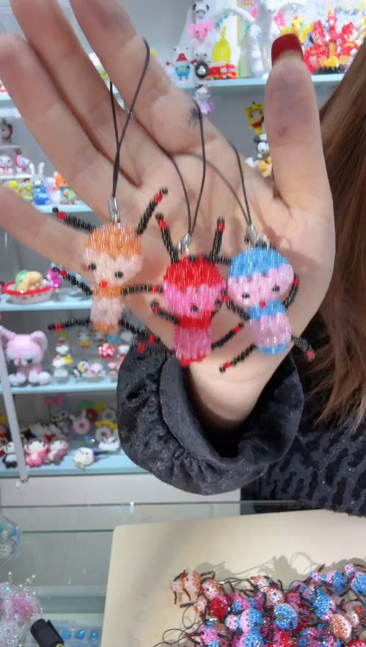 玻璃0461成品4个小蜜蜂