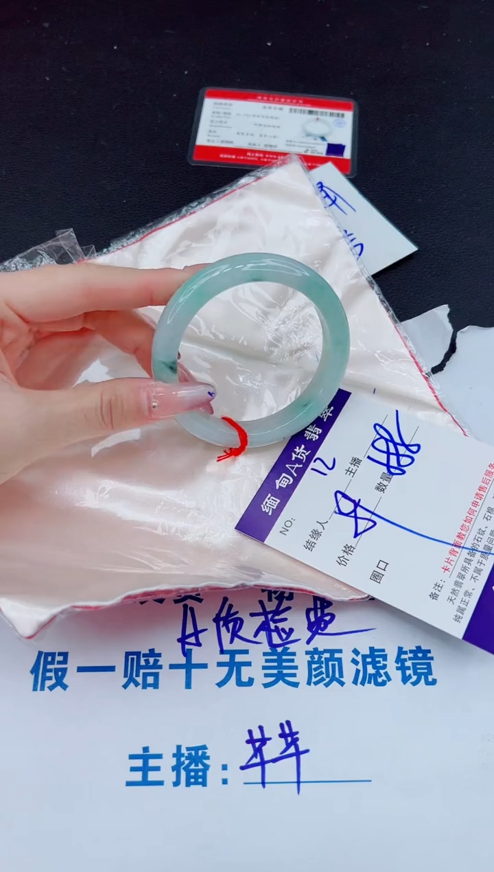 未镶嵌手镯翡翠588