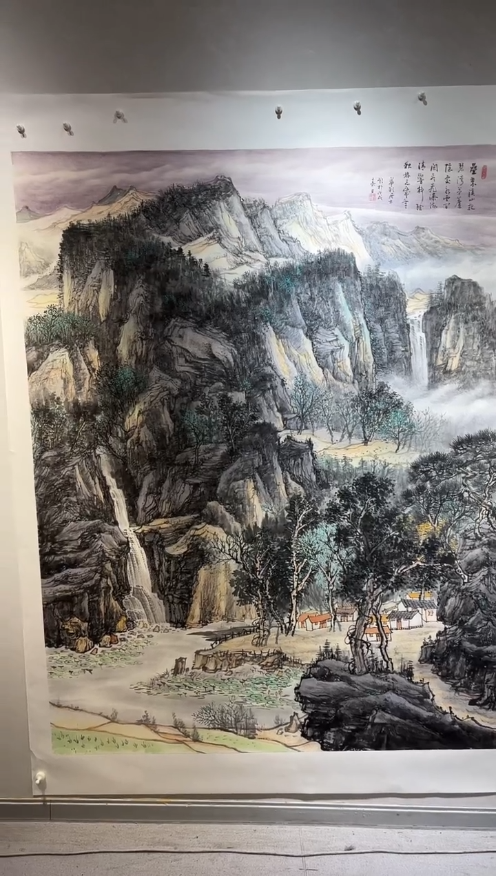 国画国画SS-1201370-张跃华央创美术馆精品定制备案作品