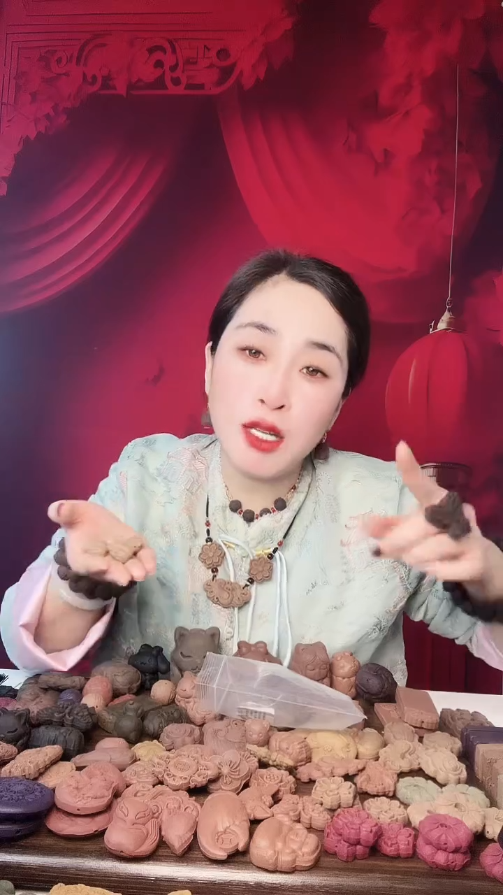 【闪购商品】泥塑瑕疵5个狐狸仔仔