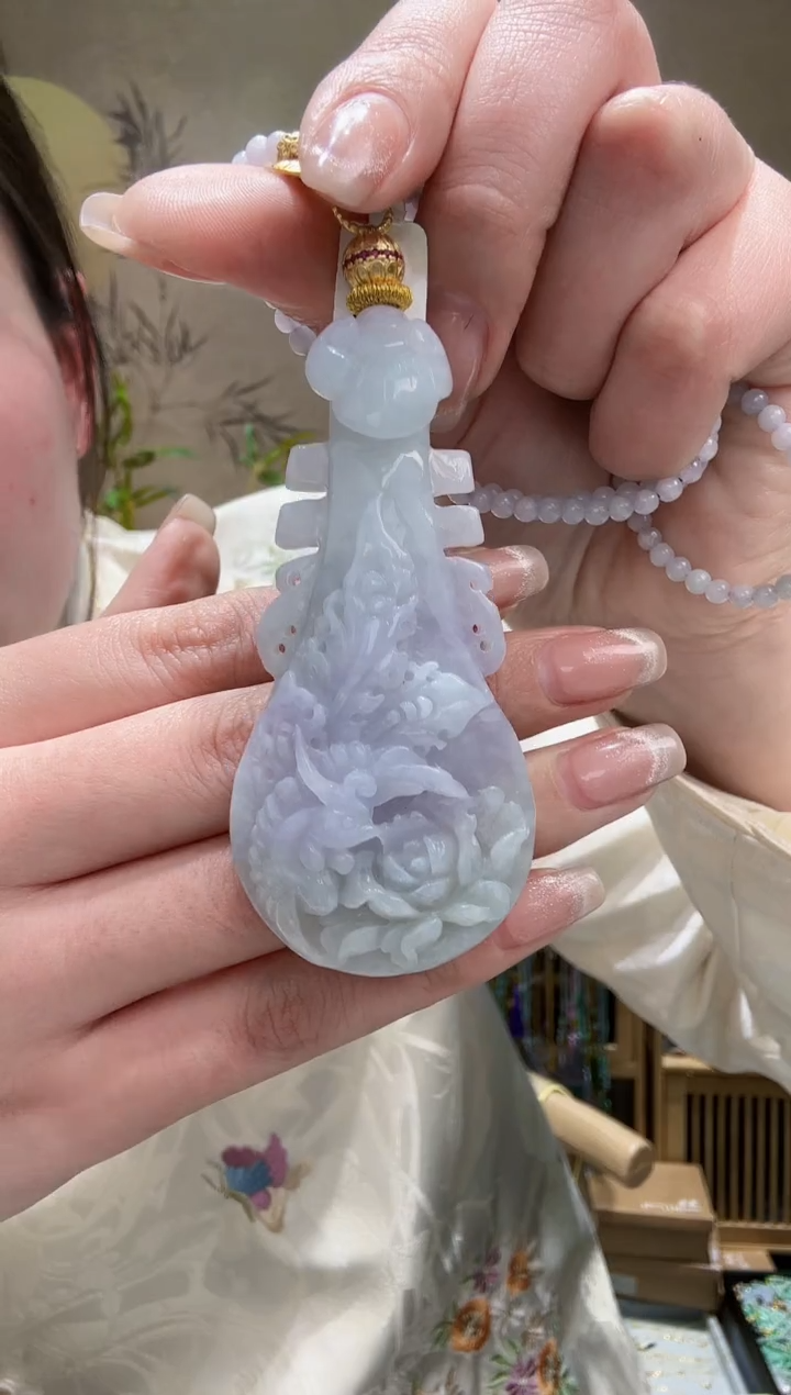 【闪购商品】翡翠颈饰未镶嵌吊坠