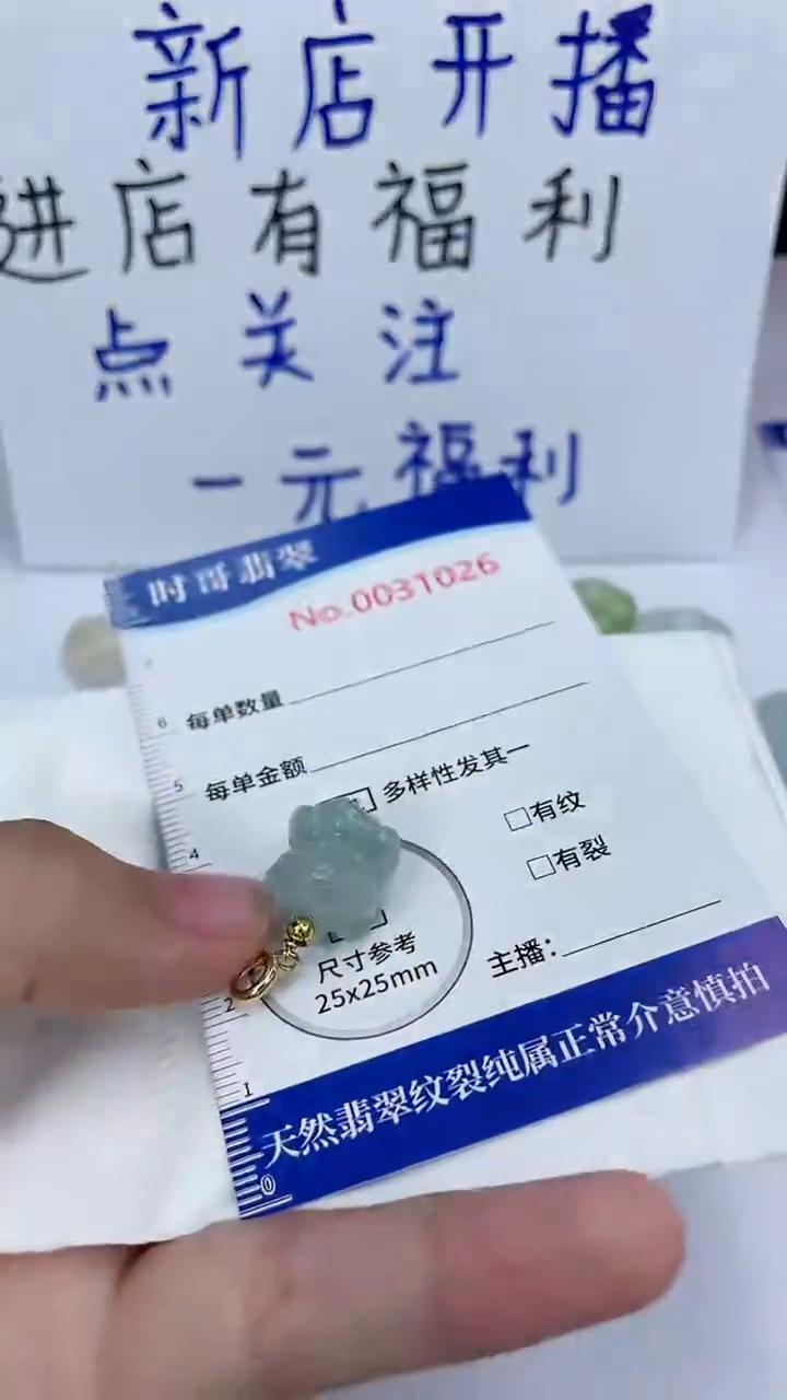 翡翠未镶嵌颈饰闪购商品0031026 多样性发其一
