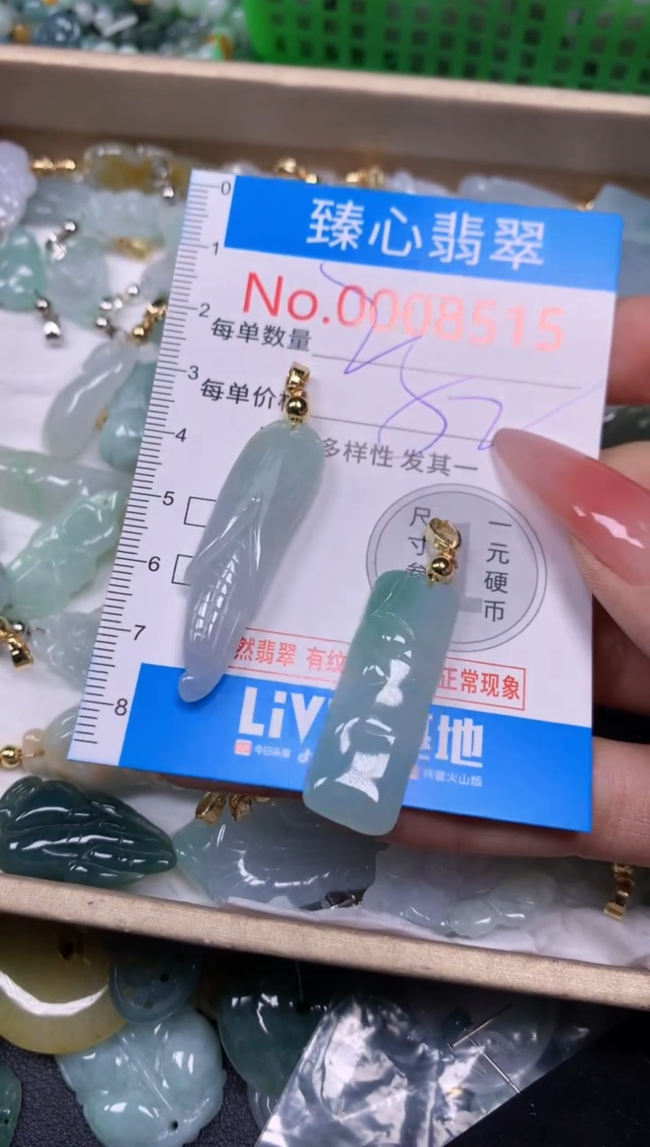 【闪购商品】翡翠颈饰未镶嵌含绳0008515